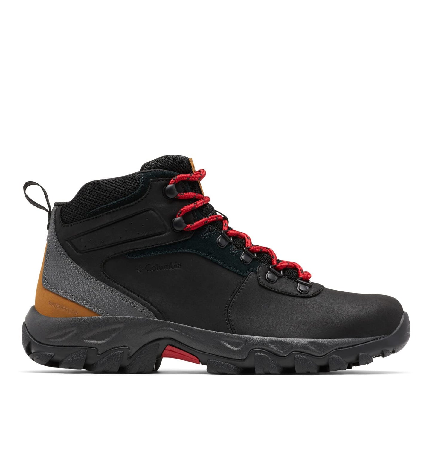 Men’s Waterproof Hiking Boots – Newton Ridge Plus II – Black/Shark (Columbia)