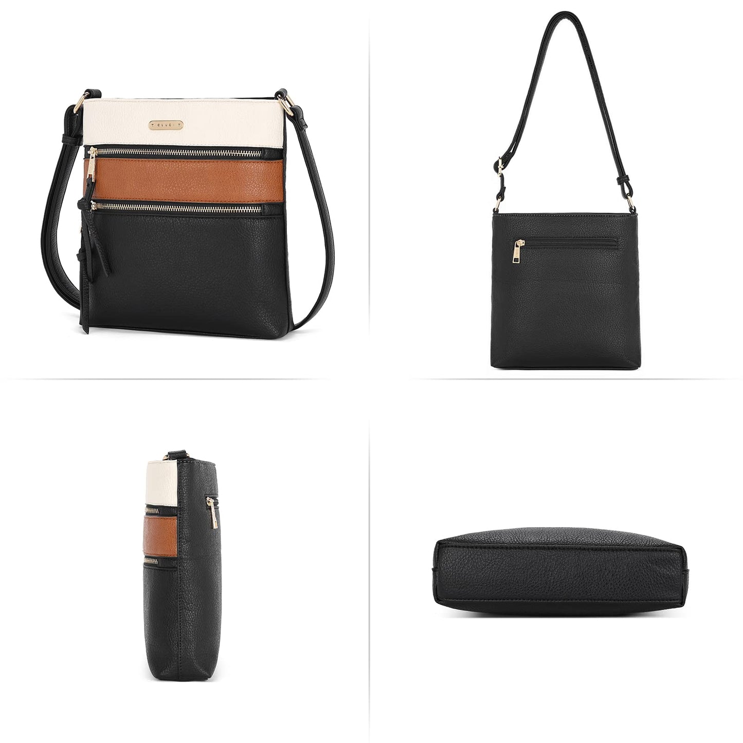 CLUCI Women's Crossbody Bag With Adjustable Strap