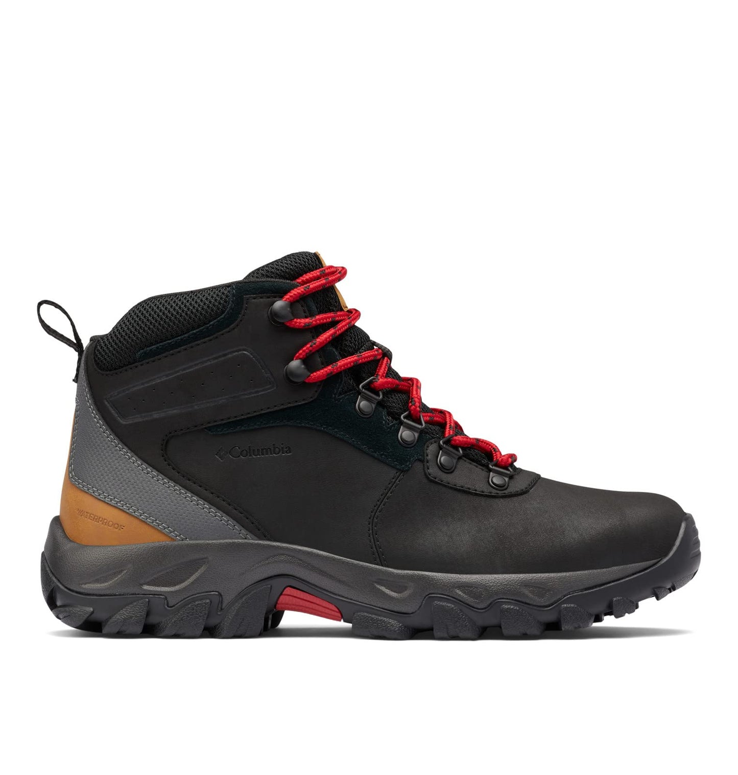Men’s Waterproof Hiking Boots – Newton Ridge Plus II – Black/Shark (Columbia)