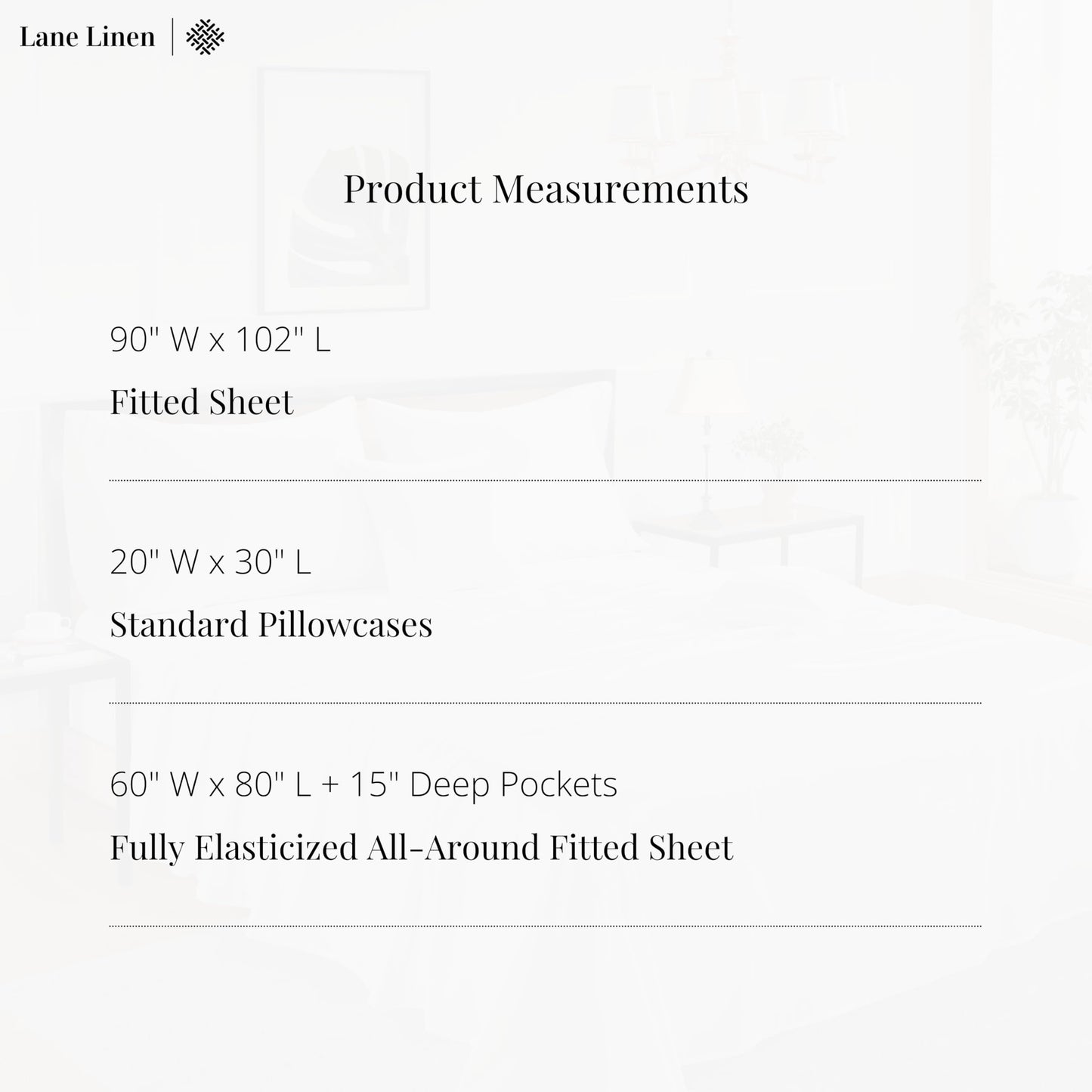 LANE LINEN 600 Thread Count Full-Size Sheet Set – 100% Cotton Sateen – Deep Pocket Ivory Bed Sheets (4-Piece)