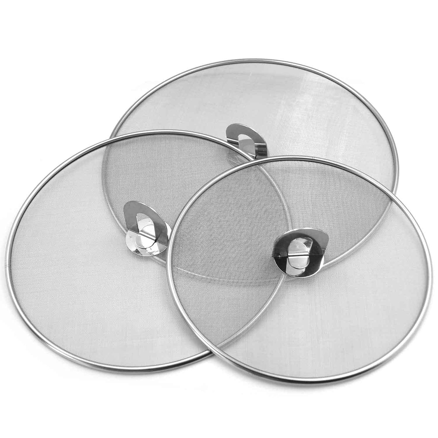 Splatter Screen for Cooking Set of 3 (10", 11.5", 13")
