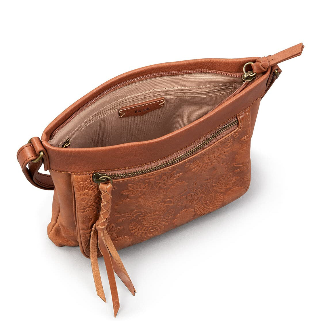 The Sak Women's Sanibel Leather Mini Crossbody Bag