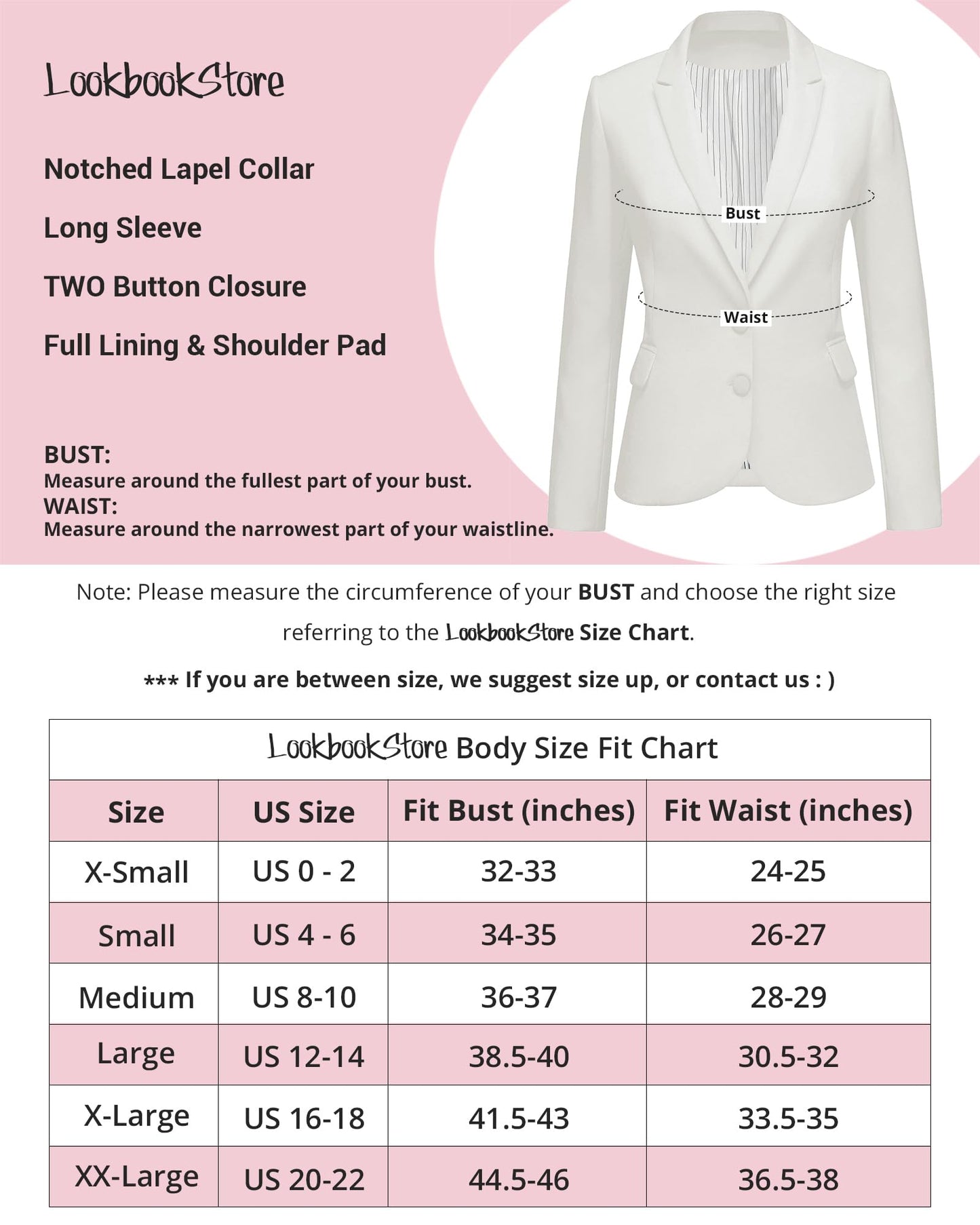 Lookbook Women's Blazer Beige
