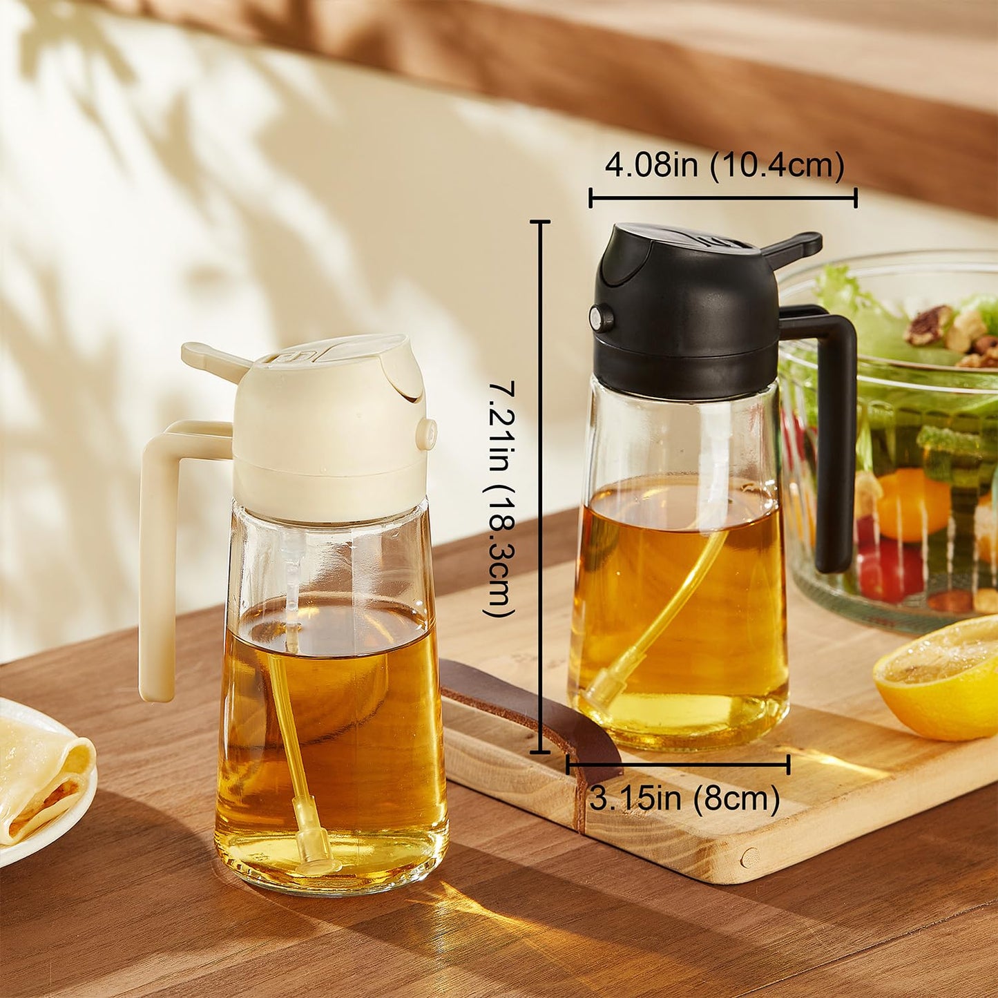 TrendPlain Olive Oil Spray Bottle 470ml