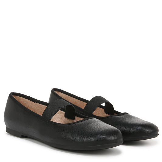 Naturalizer Women's Mary Jane Flat Black