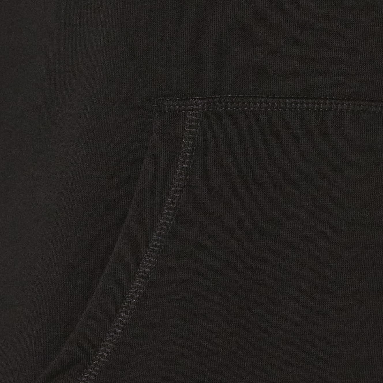 Men’s Sherpa-Lined Zip Hoodie – Black – Warm Fleece Core Layer (Amazon Essentials)