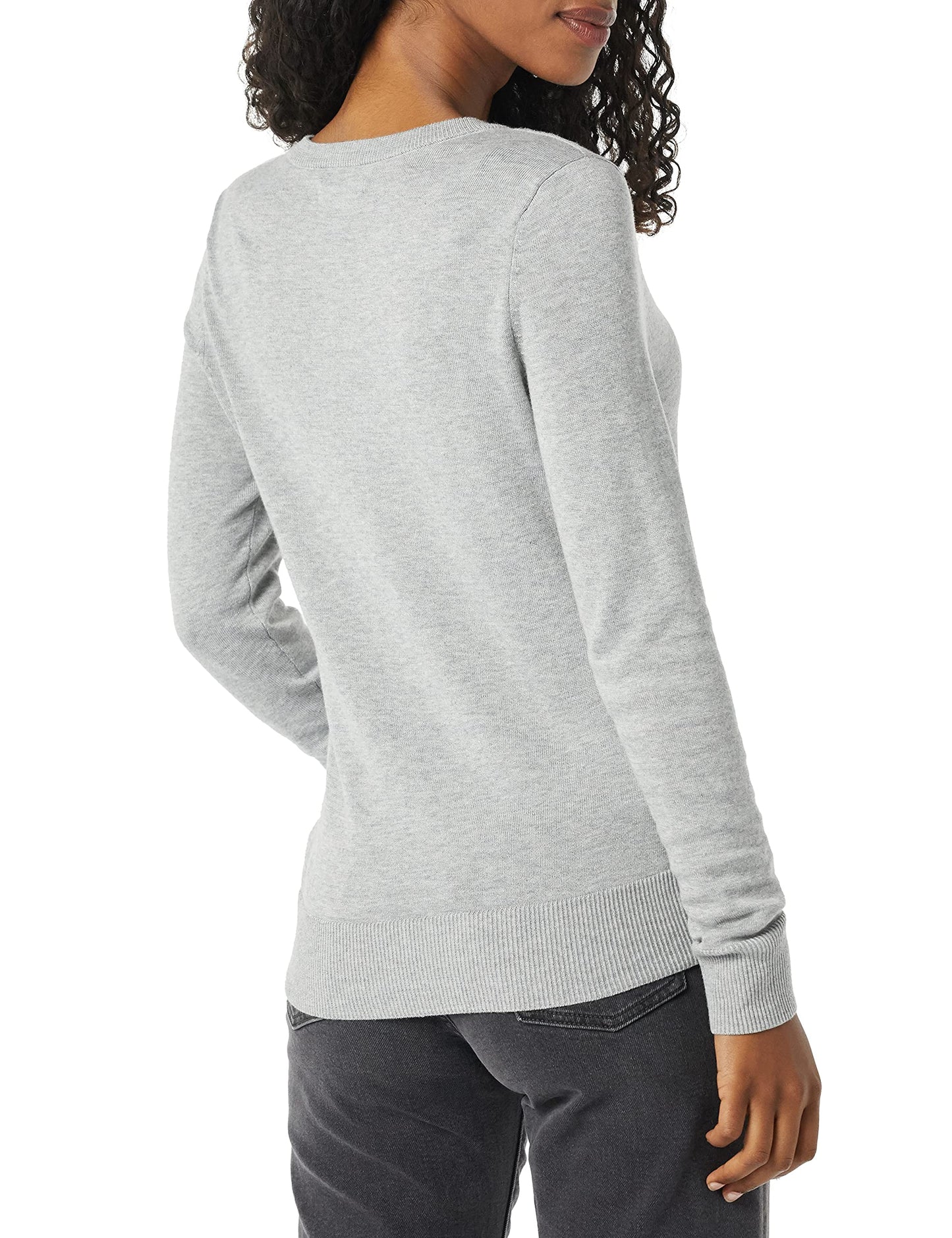 Amazon Essentials Women's Cardigan Sweater Gray