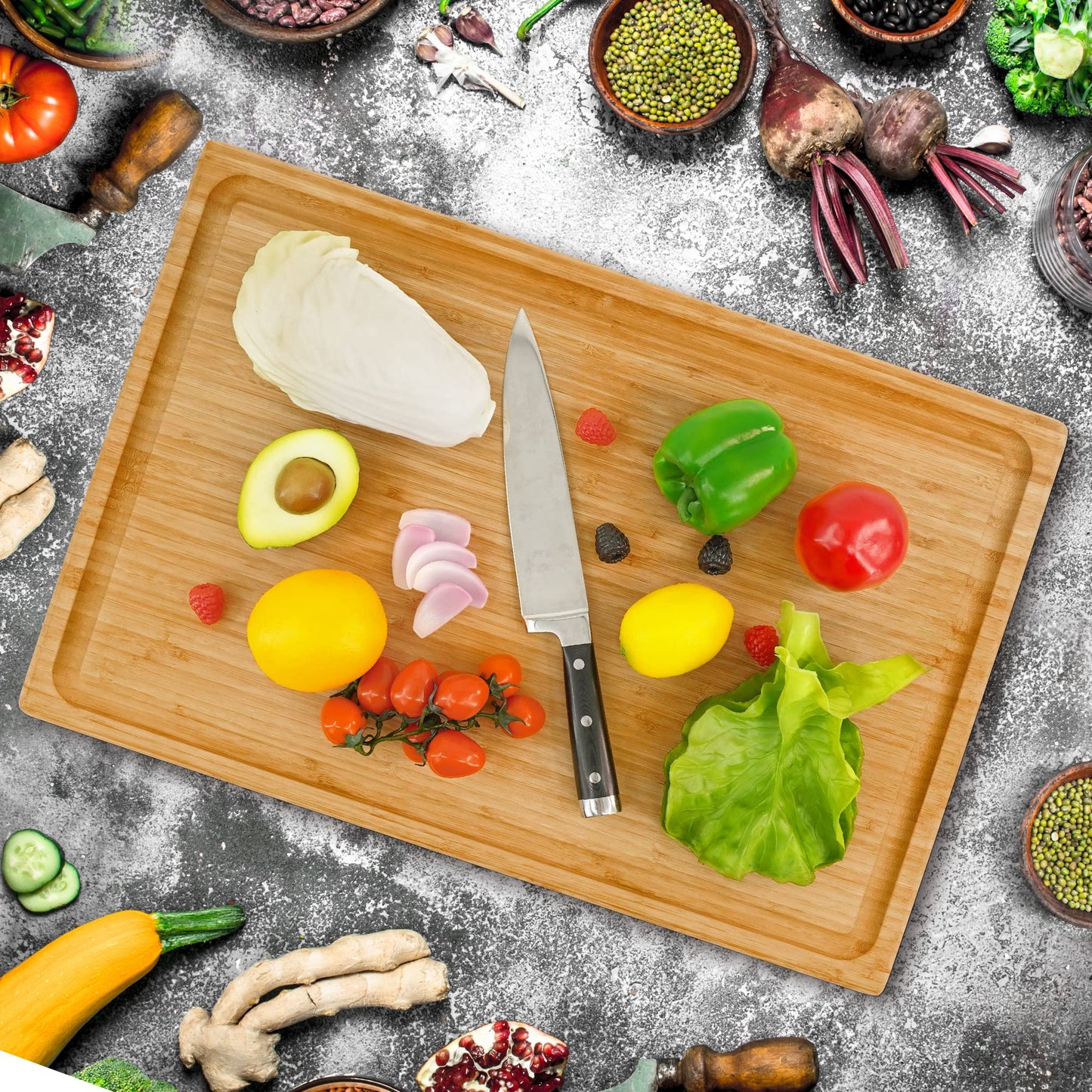 Utoplike Extra Large Cutting Board 24'' x 16''