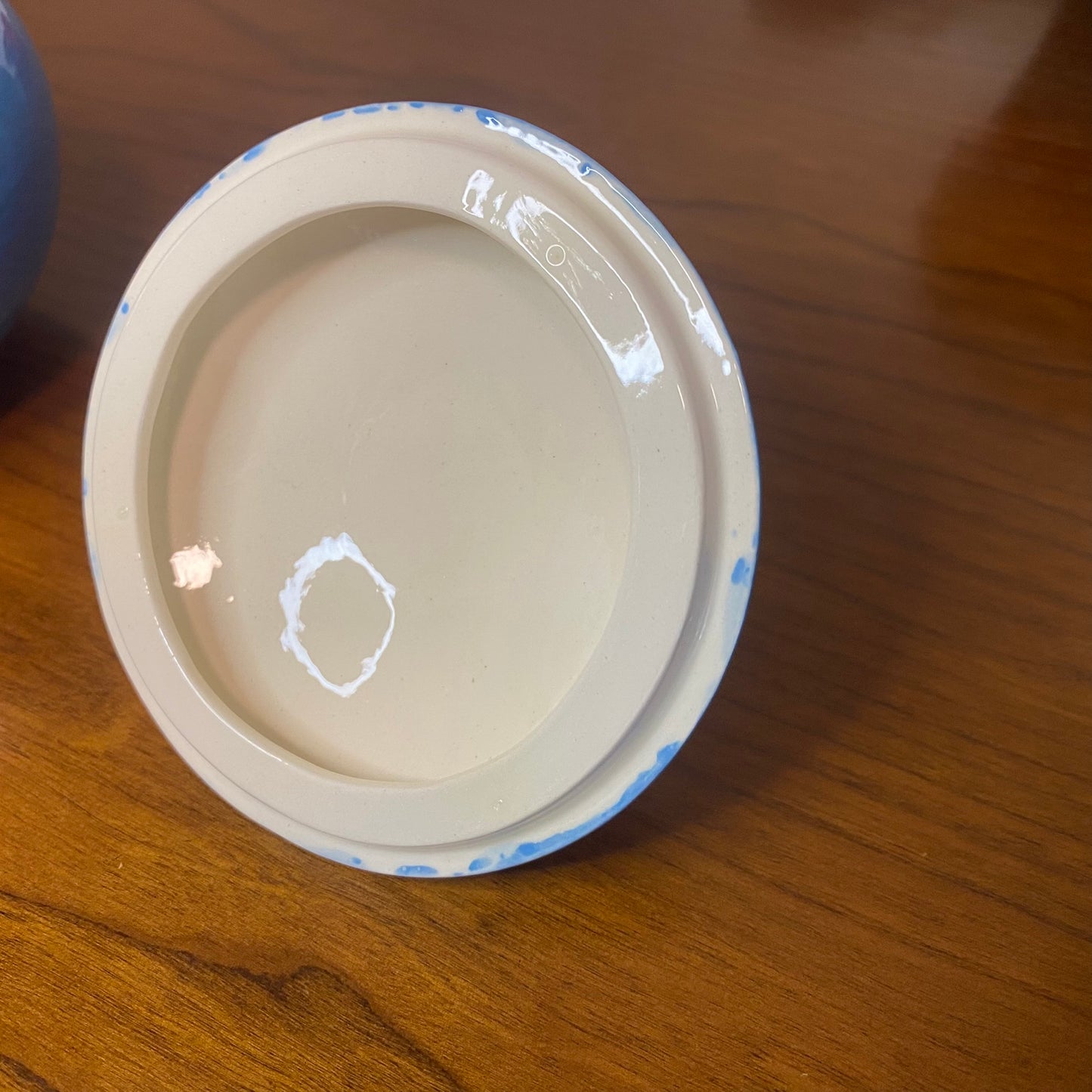 Under Side of the lid.