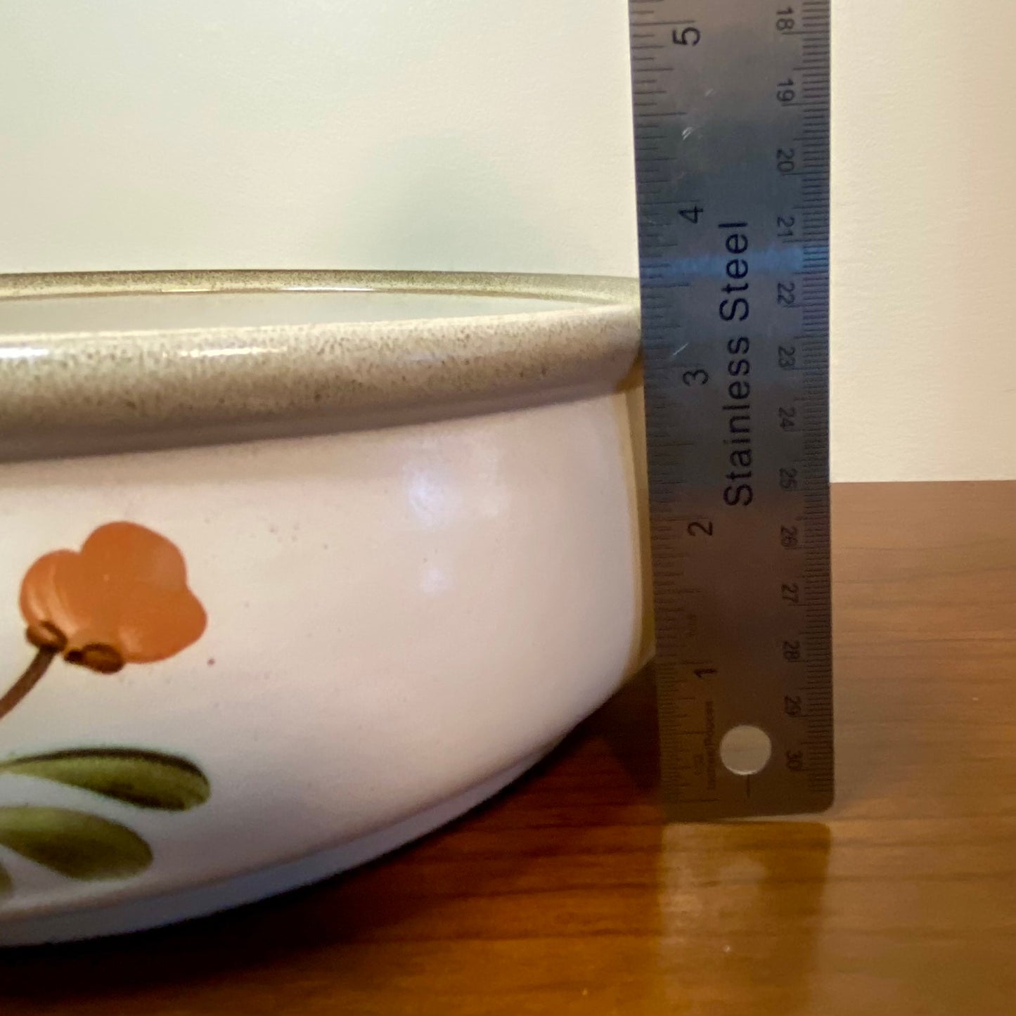Denby Serenade Serving Bowl 9"W x 3.5"H