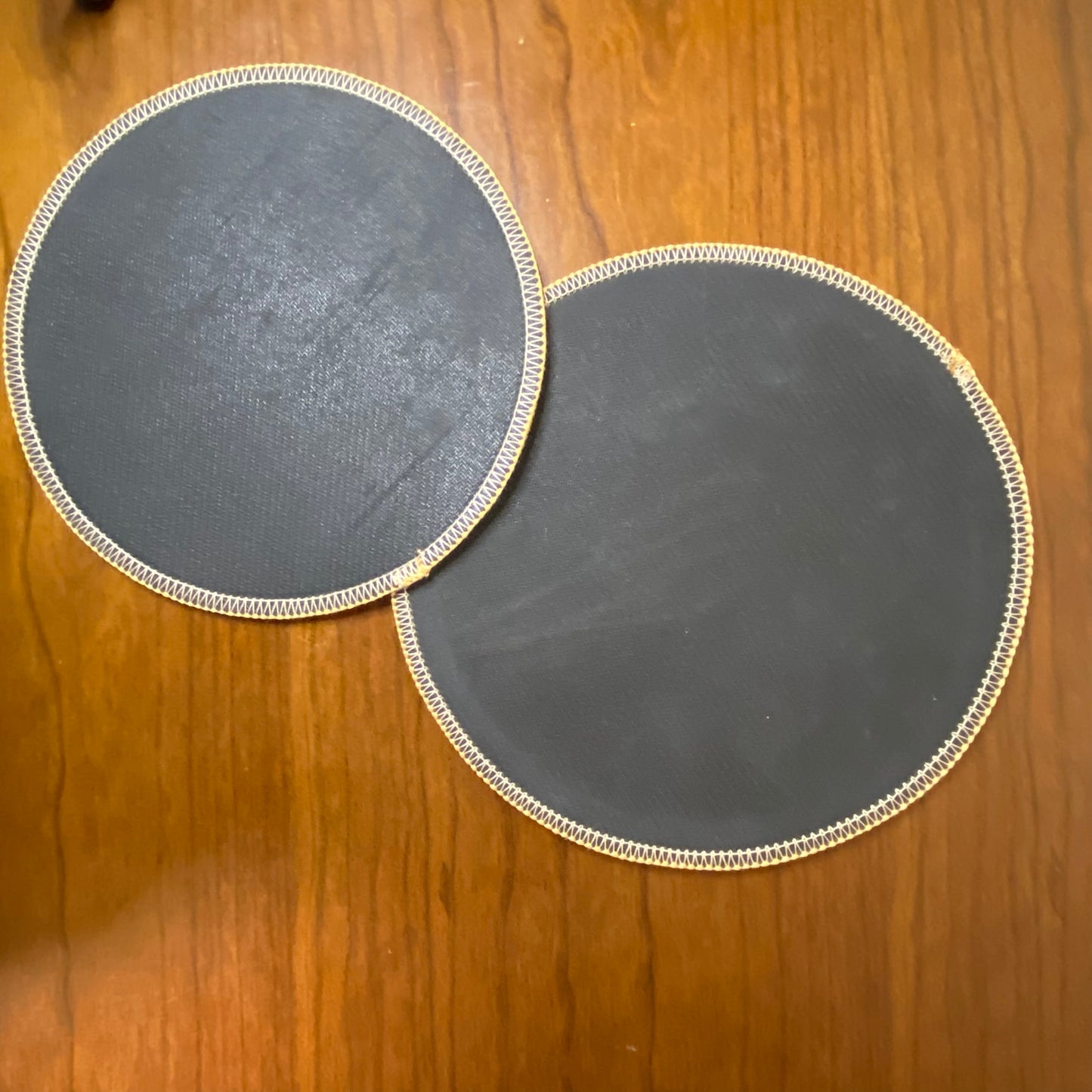 Trivet Mats With Non-Slip Backing Retro Flower Print 2 piece