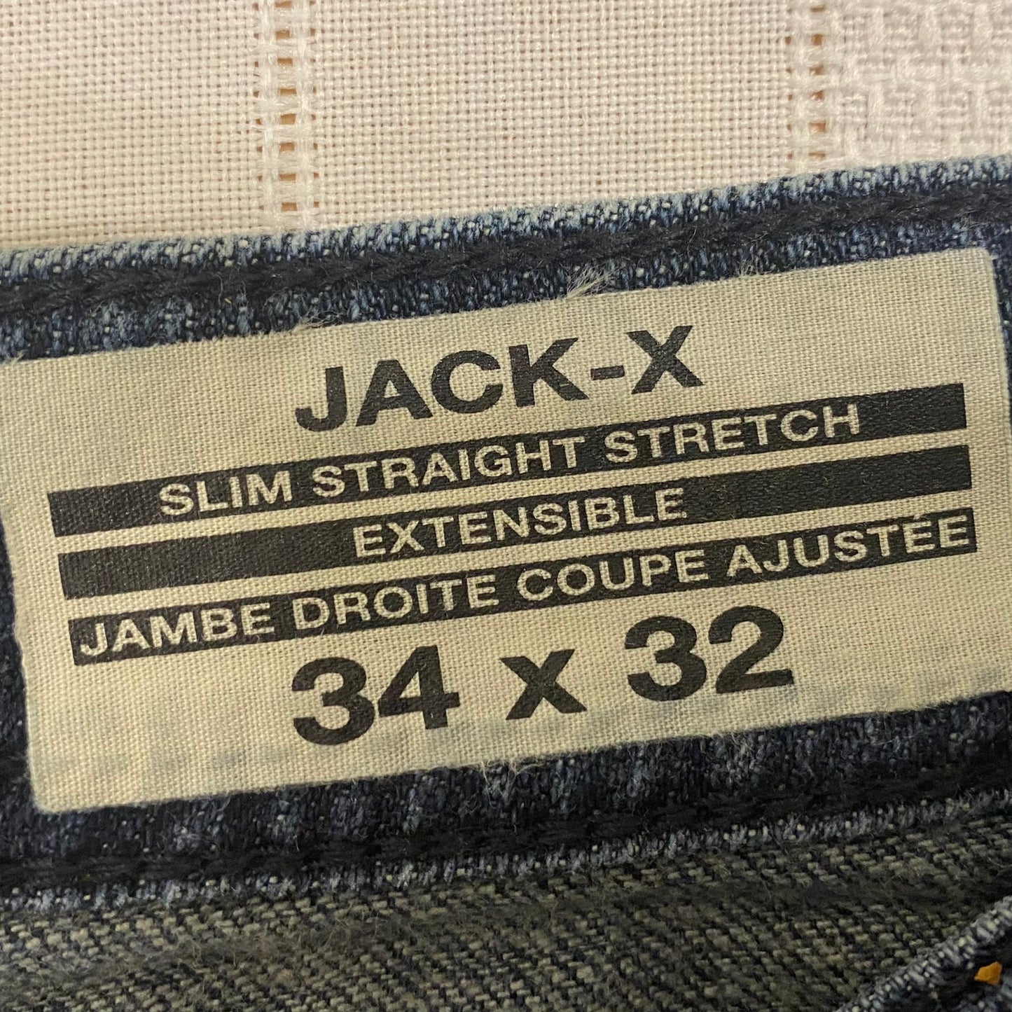 Buffalo Men's Slim Fit Straight Leg Stretch Jeans Size 34x32