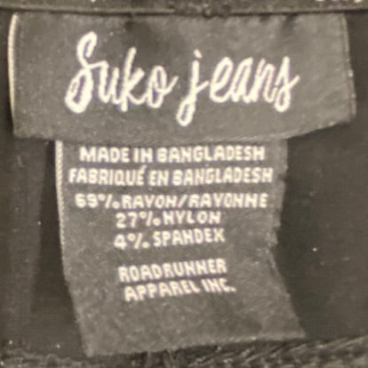 Suko Women's Black Skinny Pant Size 8