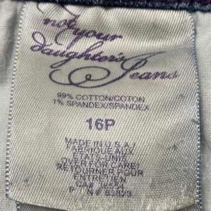 NYDJ Women's High Rise Jeans Denim Size 16 Petite