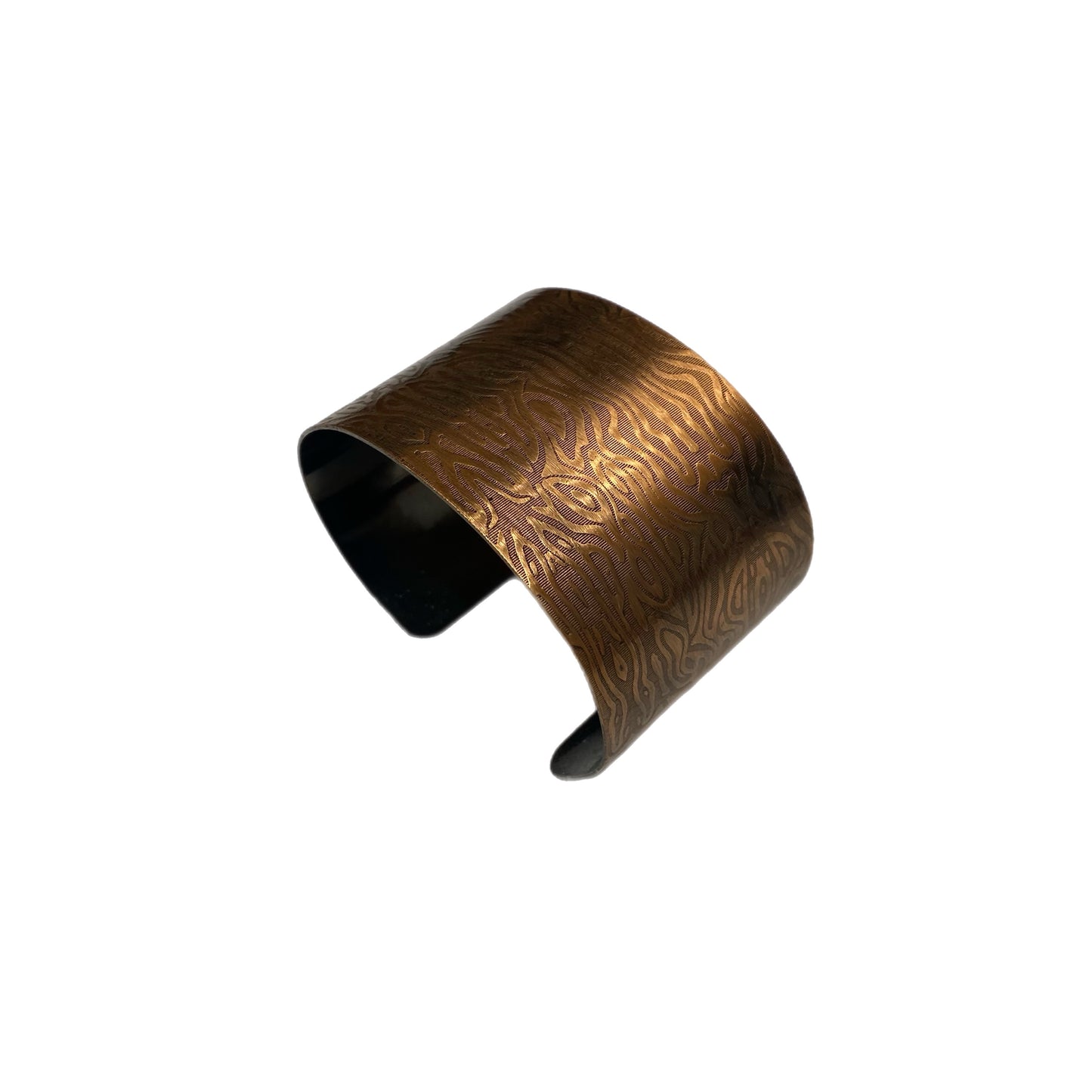 Copper Tone Fashion Bangle Bracelet