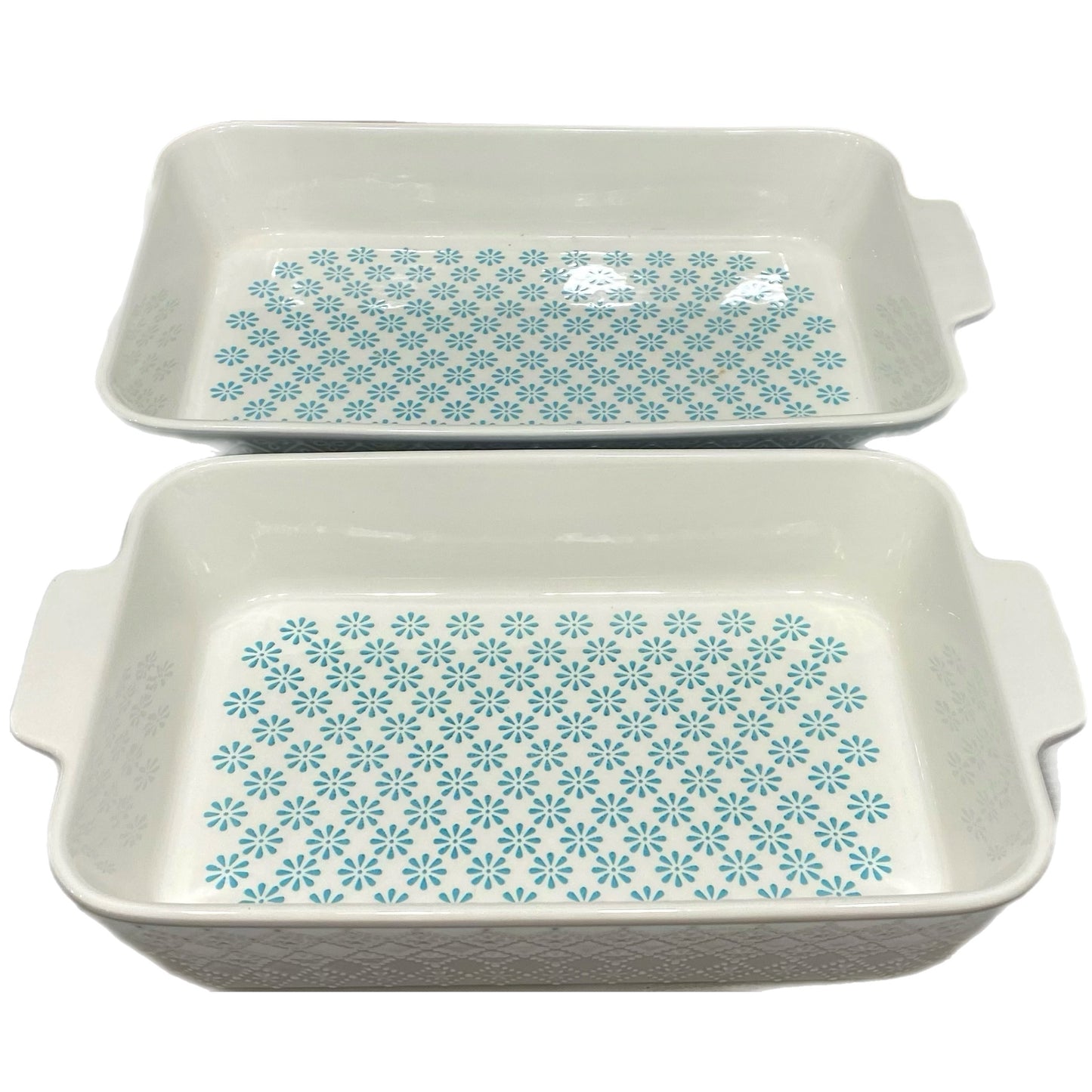 Signature Housewares 2 pc Bakeware Casserole Set