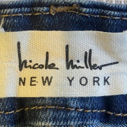Nicole Miller Women's High Rise Skinny Jeans Size 16