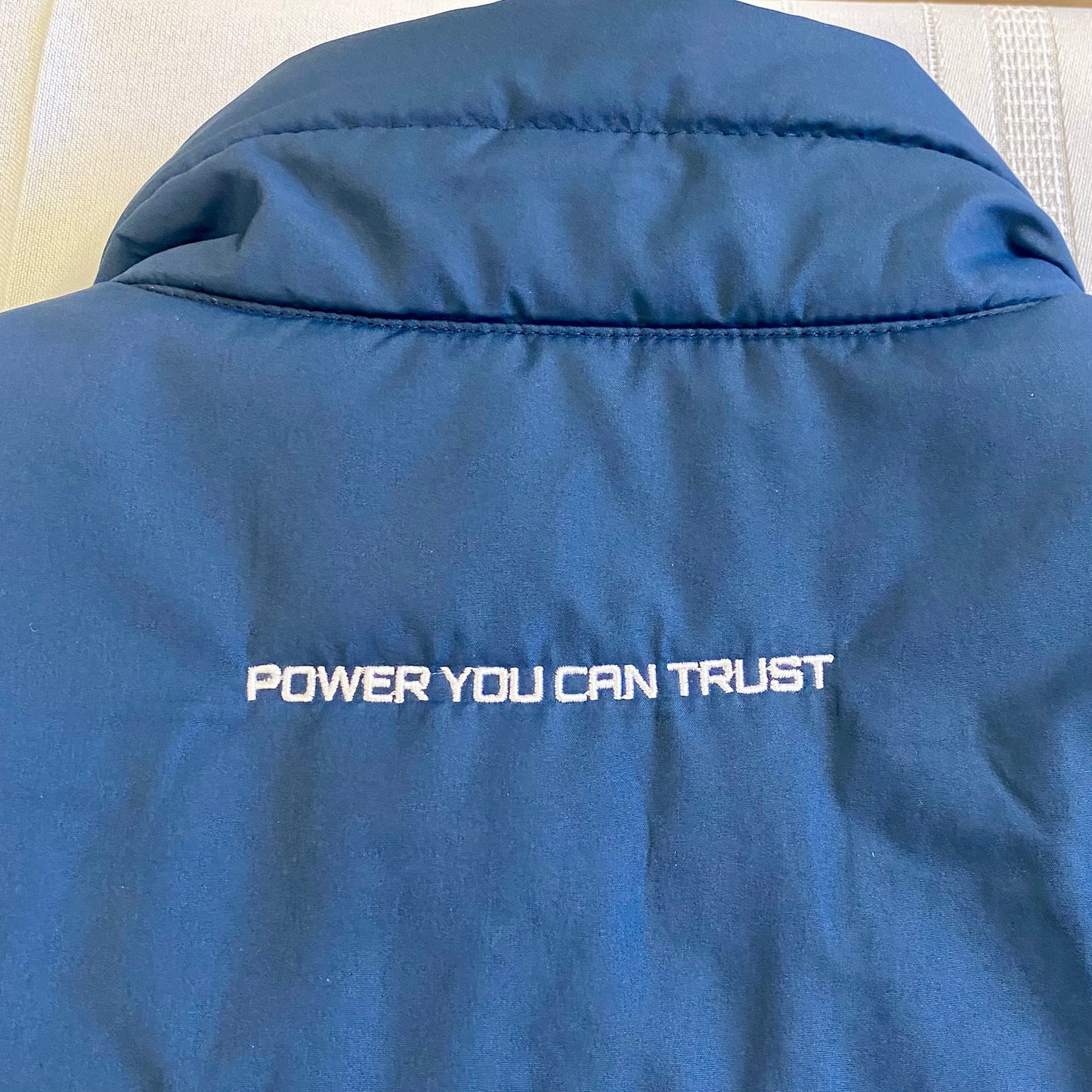 Stormtech Men's Puffer Coat Blue Size Med