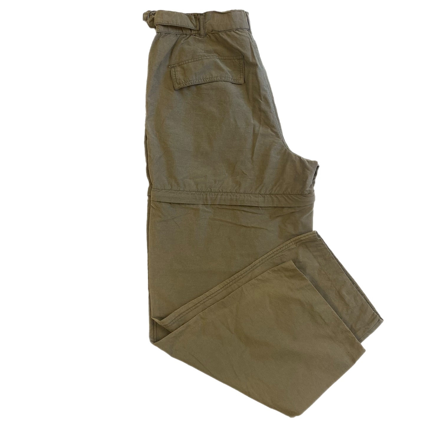 BC Clothing Men's Khaki Zip-Off Pants Tan Size XL