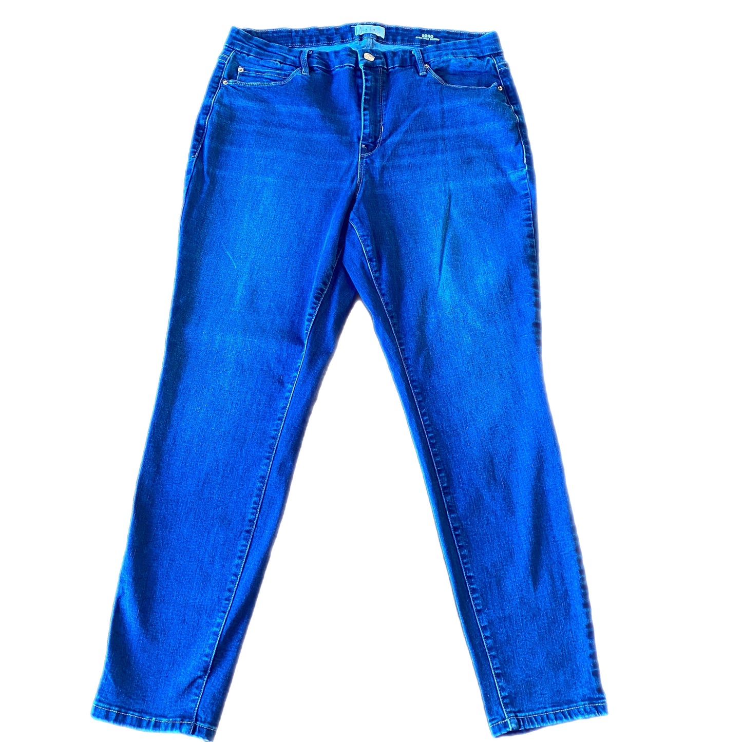 Nicole Miller Women's High Rise Skinny Jeans Size 16