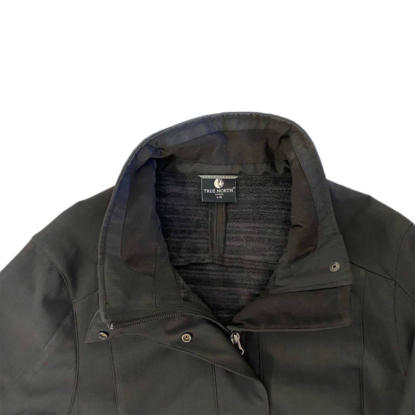 True North Women's Lined Spring Jacket Black Size Large
