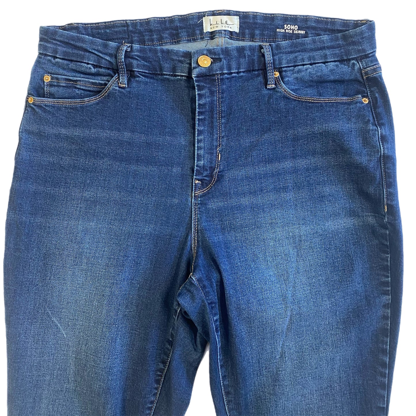 Nicole Miller Women's High Rise Skinny Jeans Size 16