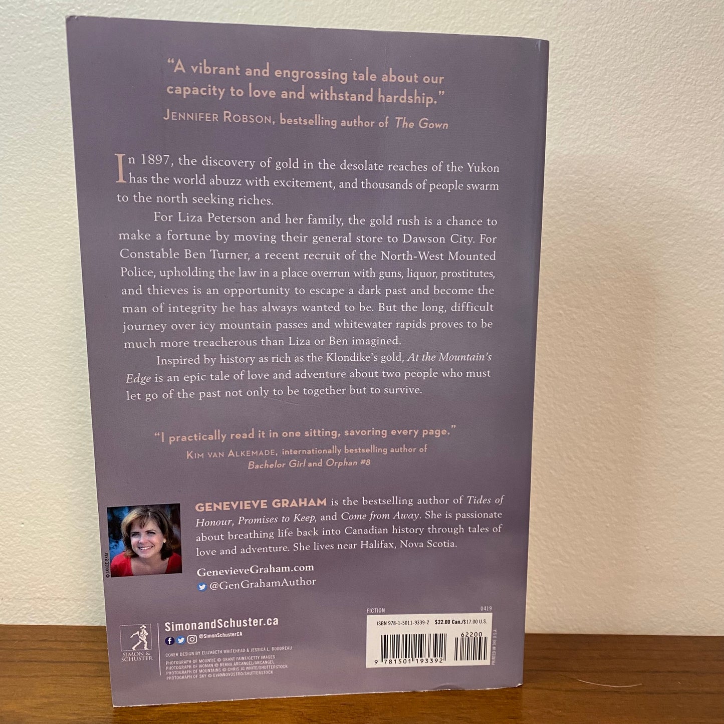 At The Mountain's Edge By Genevieve Graham