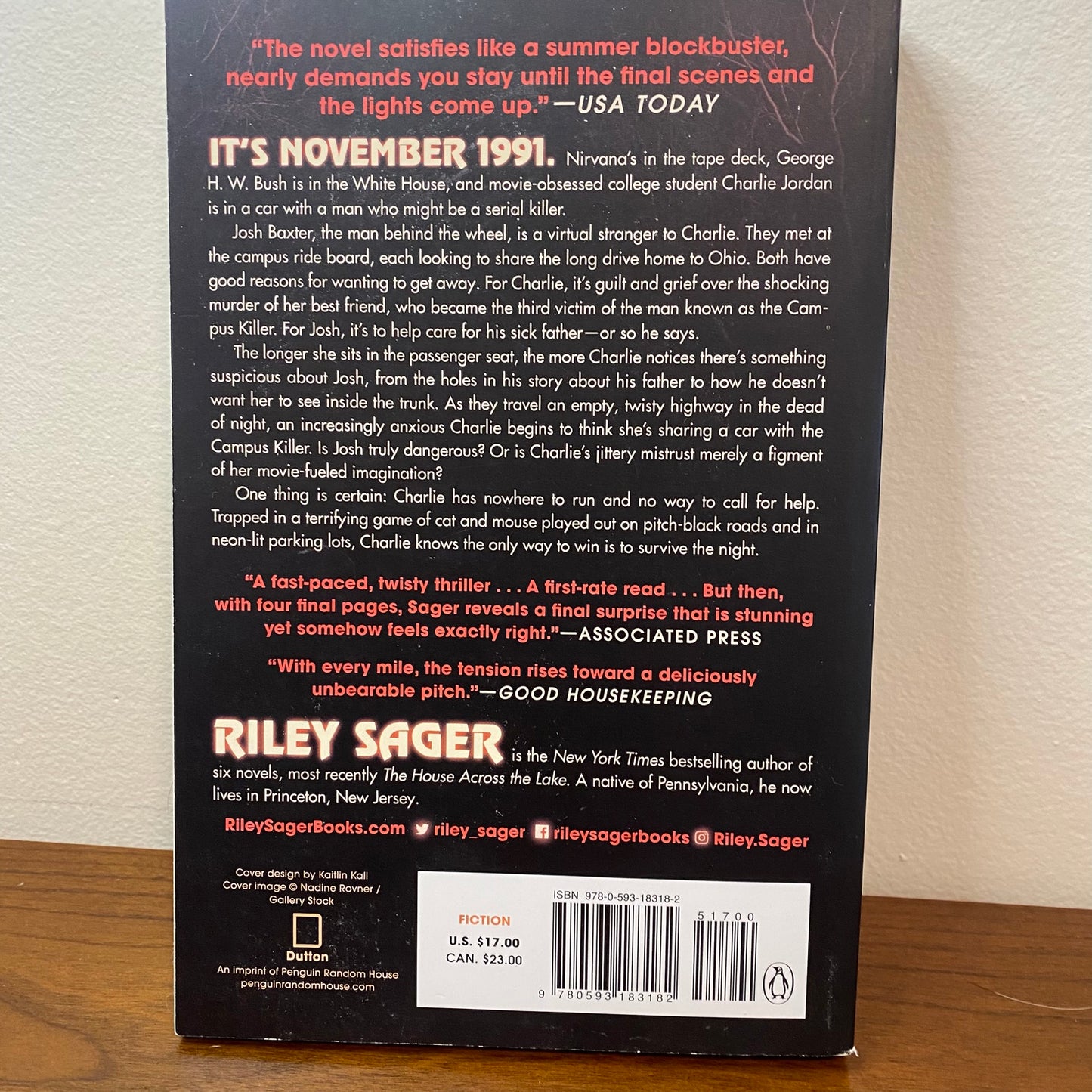 Survive The Night by Riley Sager