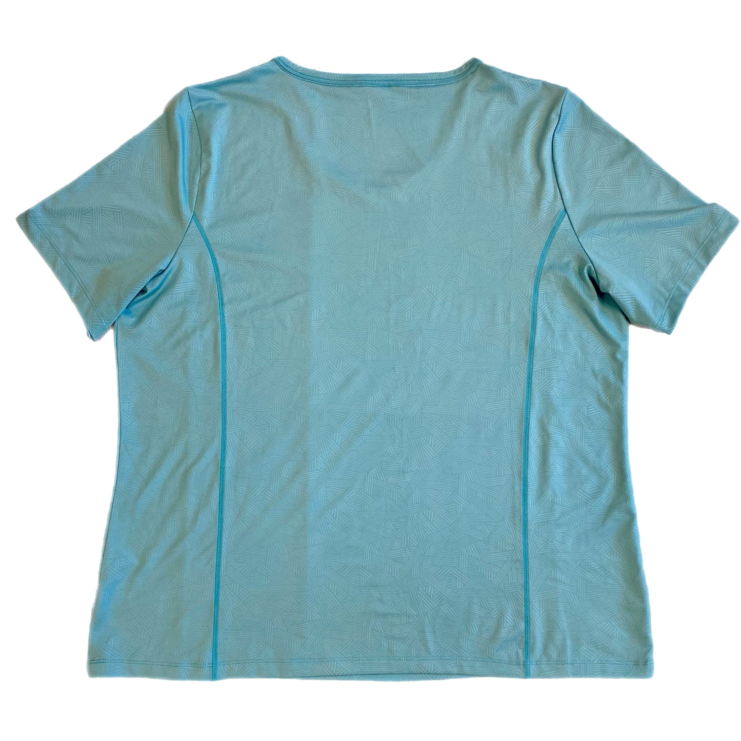 back view Champion Women’s Athletic T-Shirt – Turquoise, Size XL