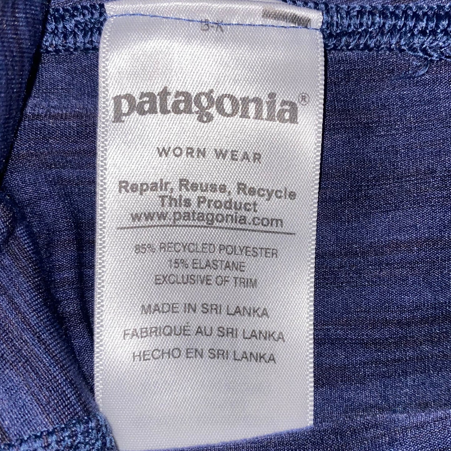 Patagonia Women's Tights Blue Size Med