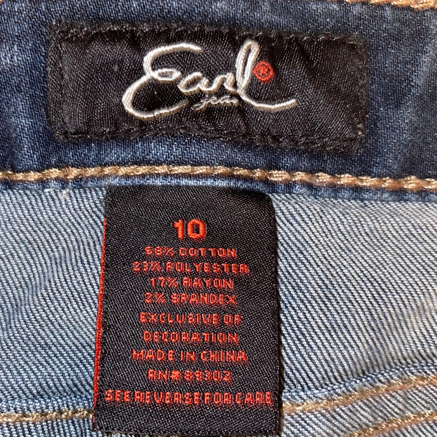 Earl Women's Boot Cut Jeans Size 10