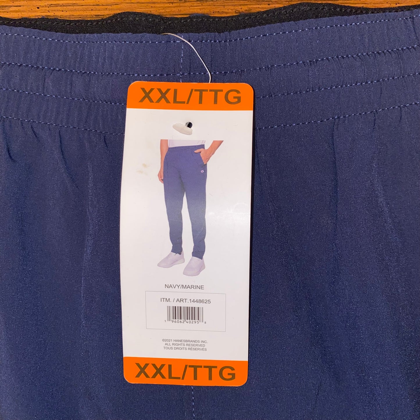 NWT Champion Men's Athletic Pant Navy Size XXL