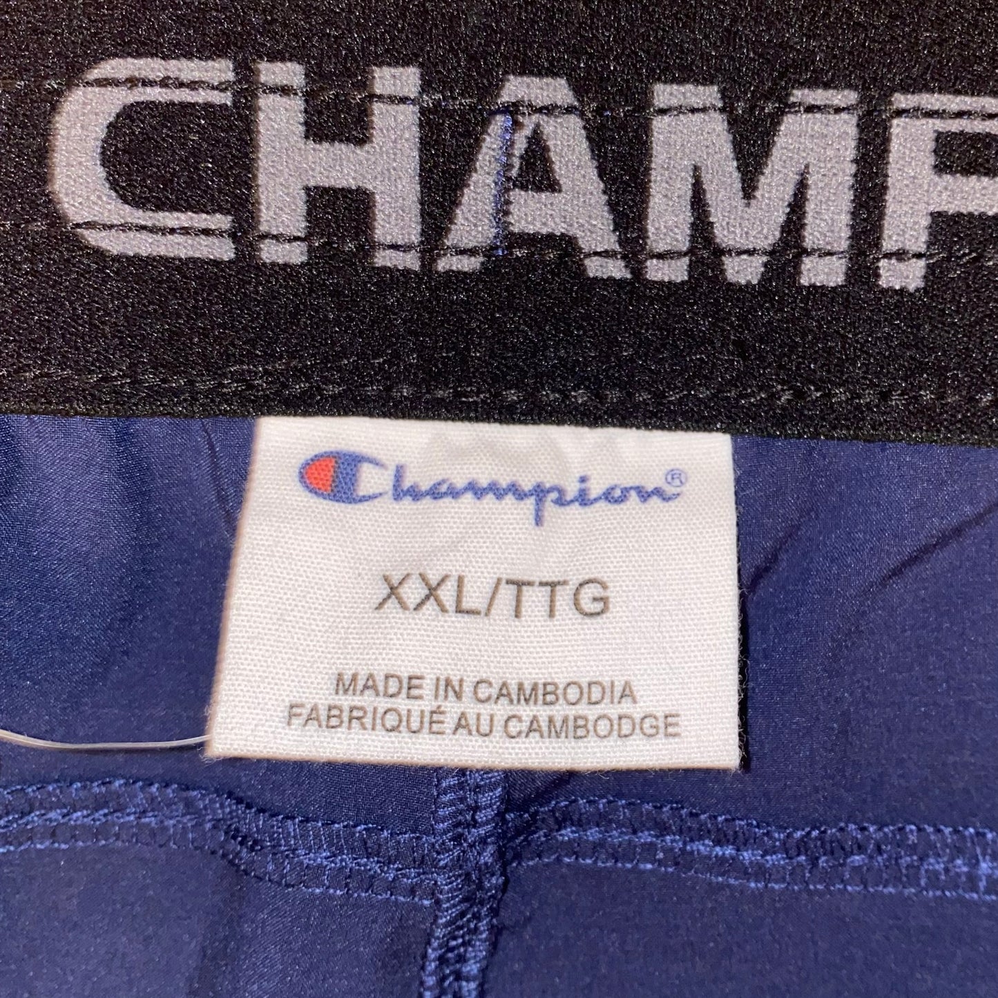 NWT Champion Men's Athletic Pant Navy Size XXL