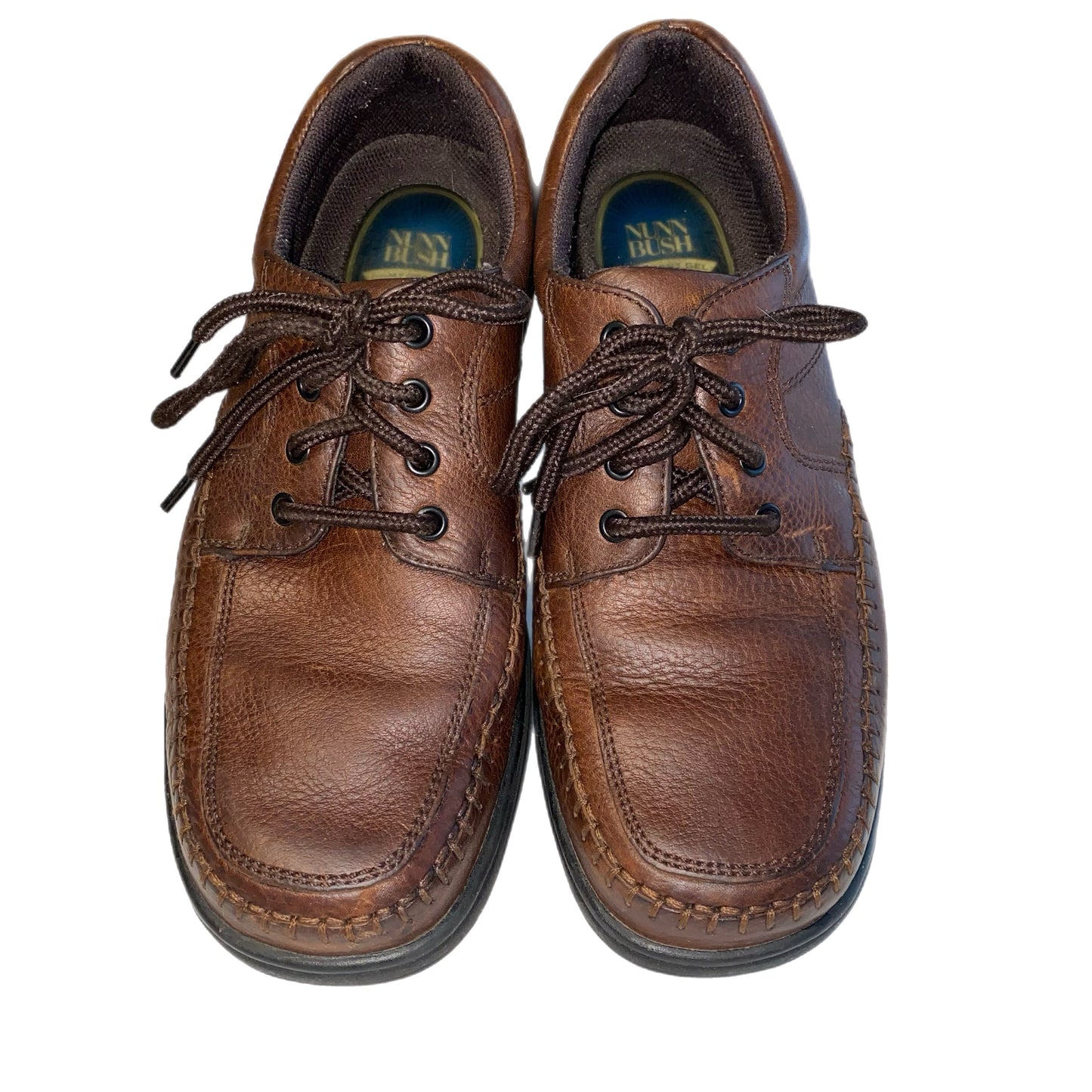 Nunn Bush Men's Oxford Brown Size 10.5