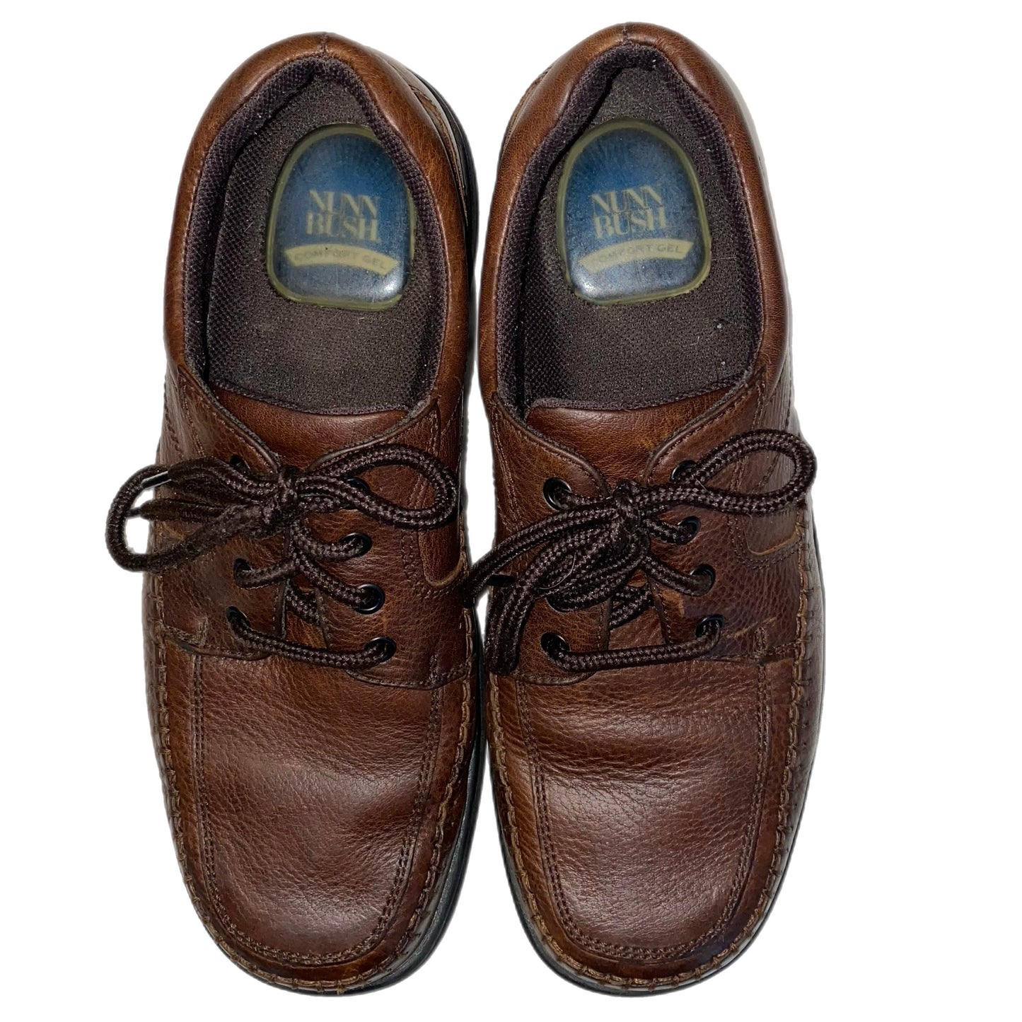 Nunn Bush Men's Oxford Brown Size 10.5