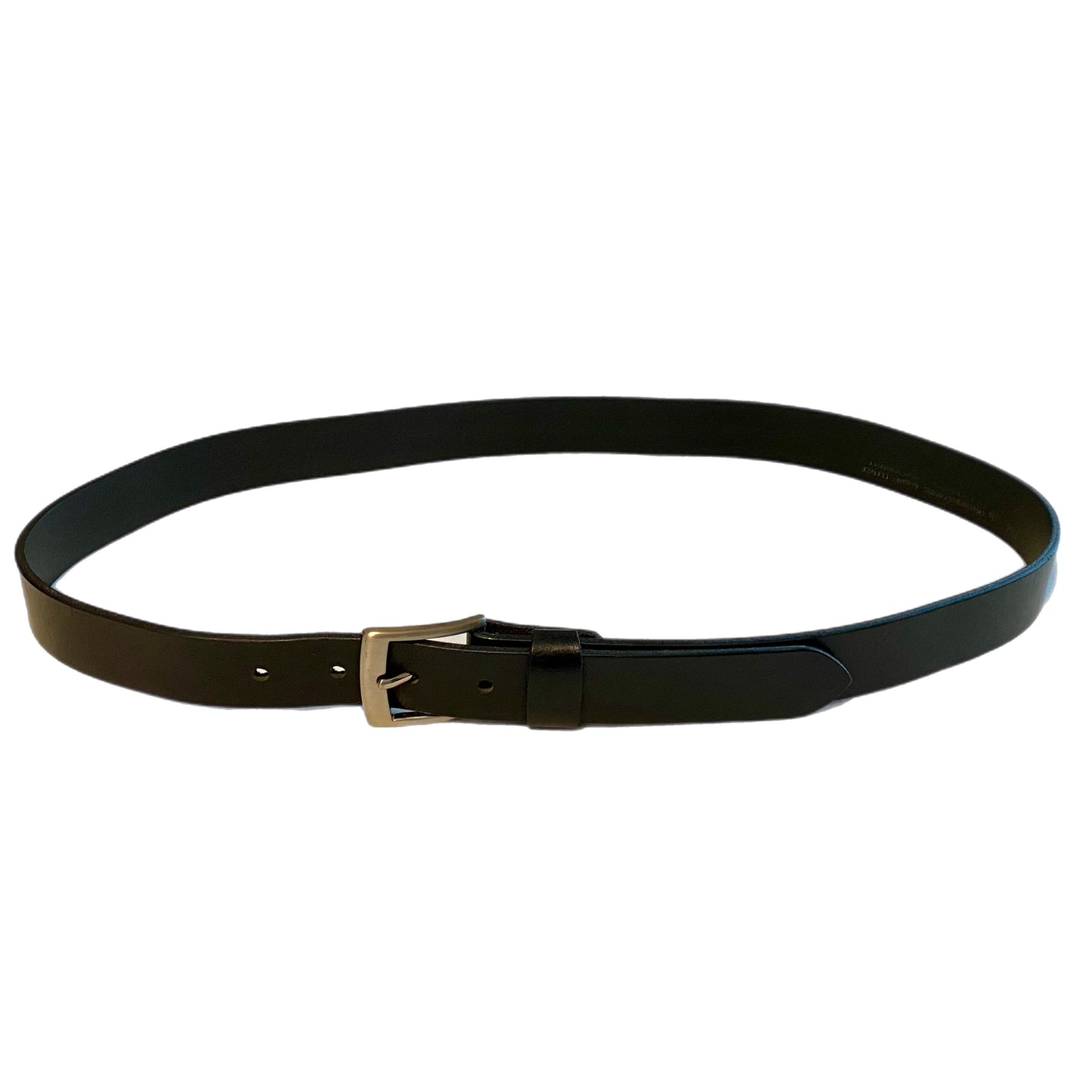 Men's Leather Belt Black Size 38