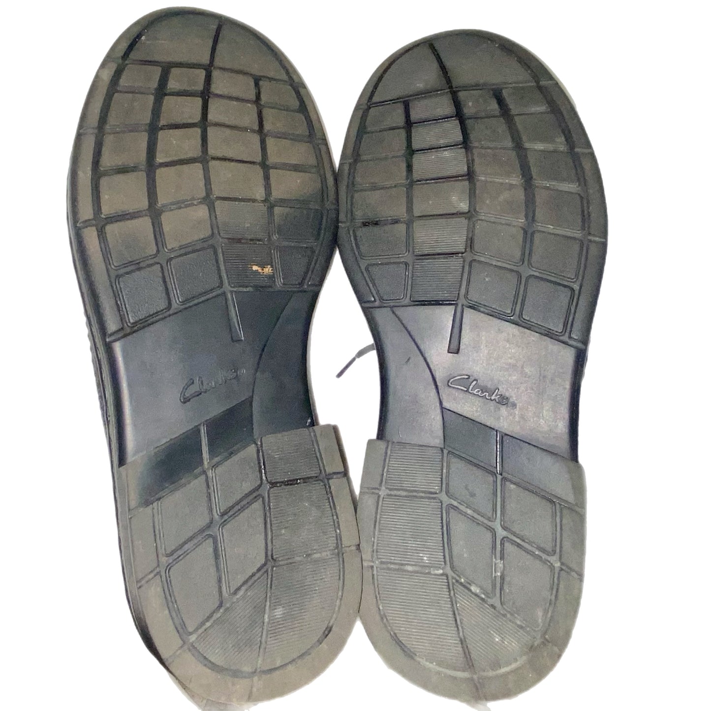 Clarks Men's Soft Cushion with Ortholite Oxford Lace-Up Black Size 9.5