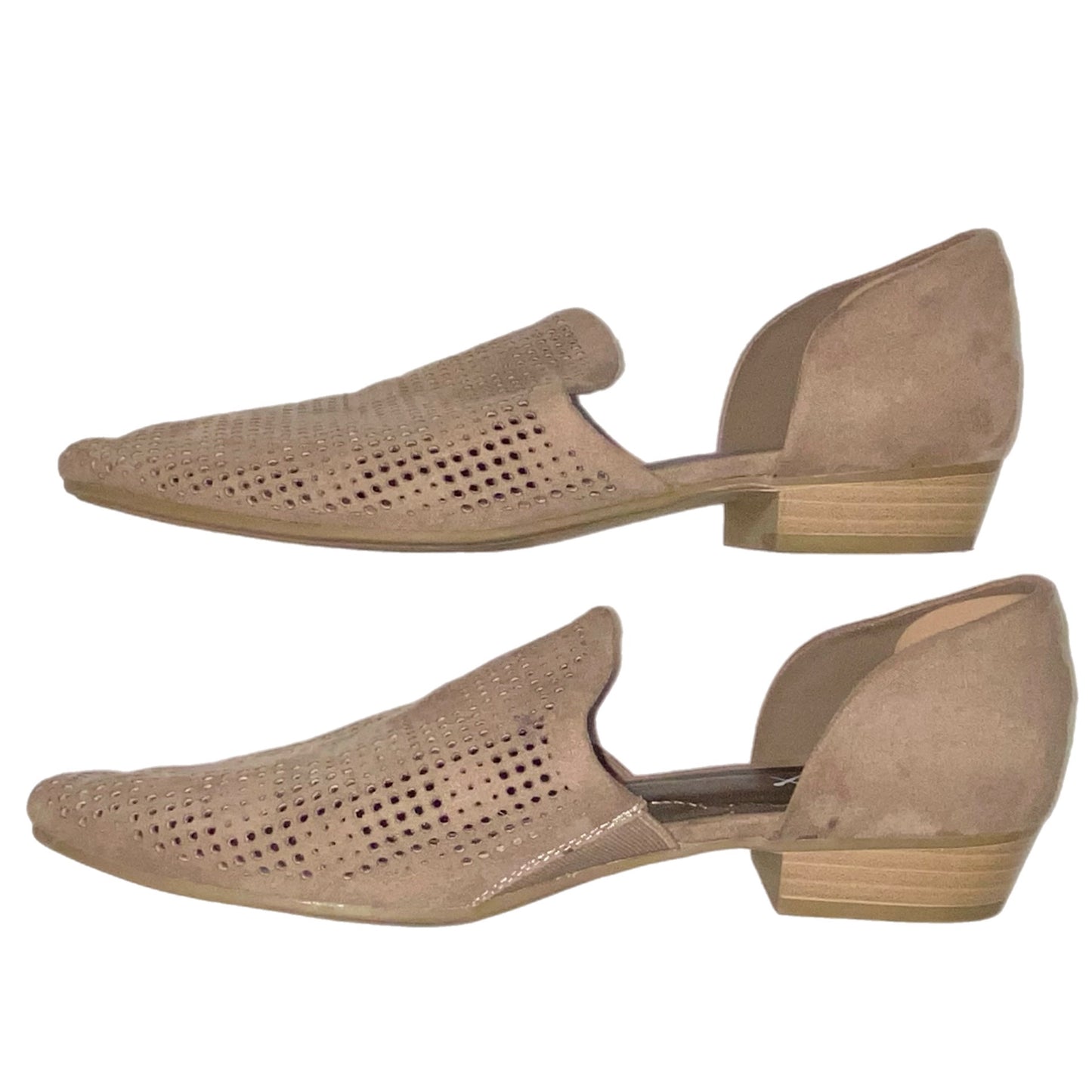 Denver Hayes Women's Suede Slip-On Tan Size 9