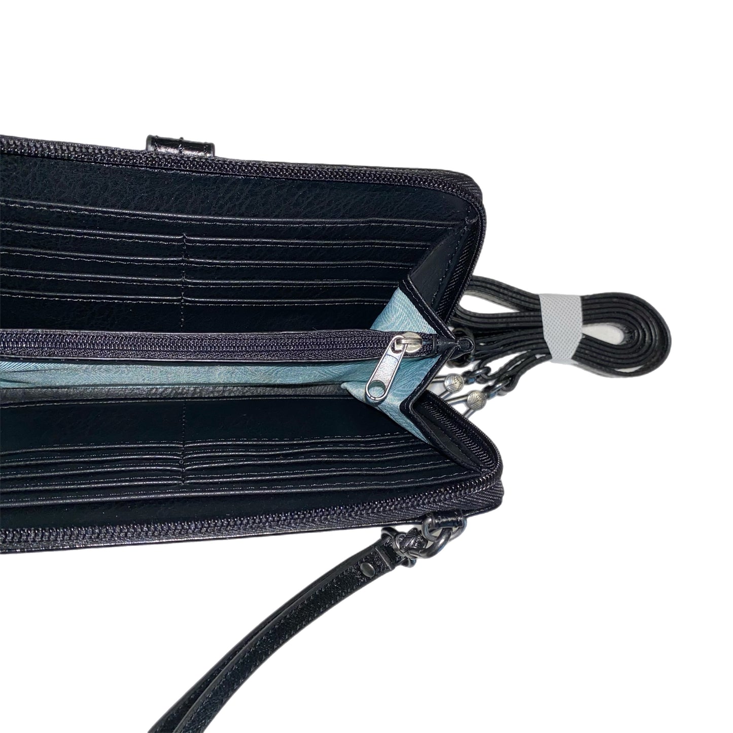 The Sak Smartphone Crossbody Bag Wallet Purse with wristlet strap Black