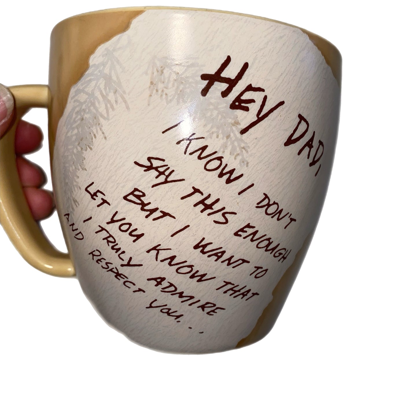 Love Much "Hey Dad" Mug