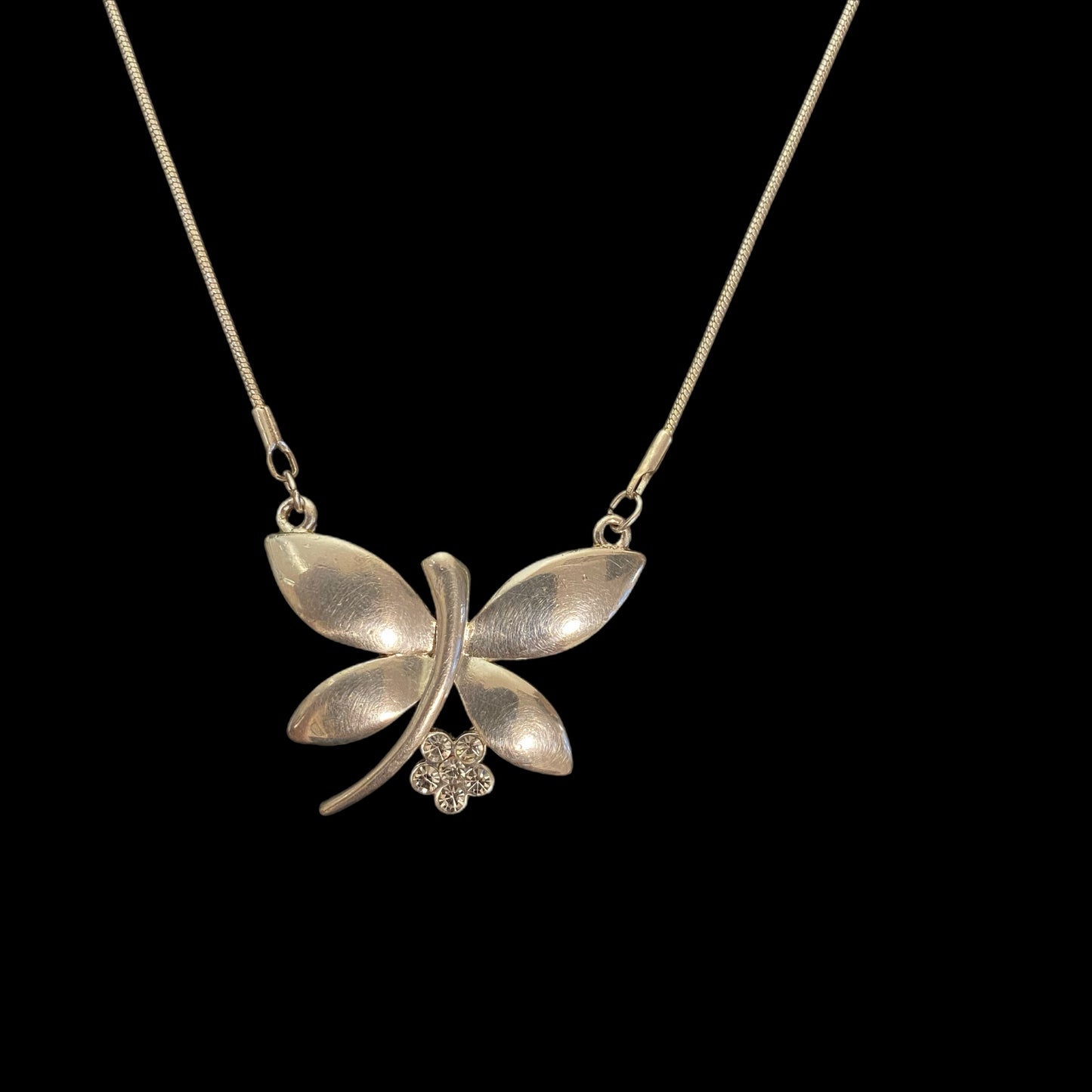 Dragonfly Flower Fashion Necklace