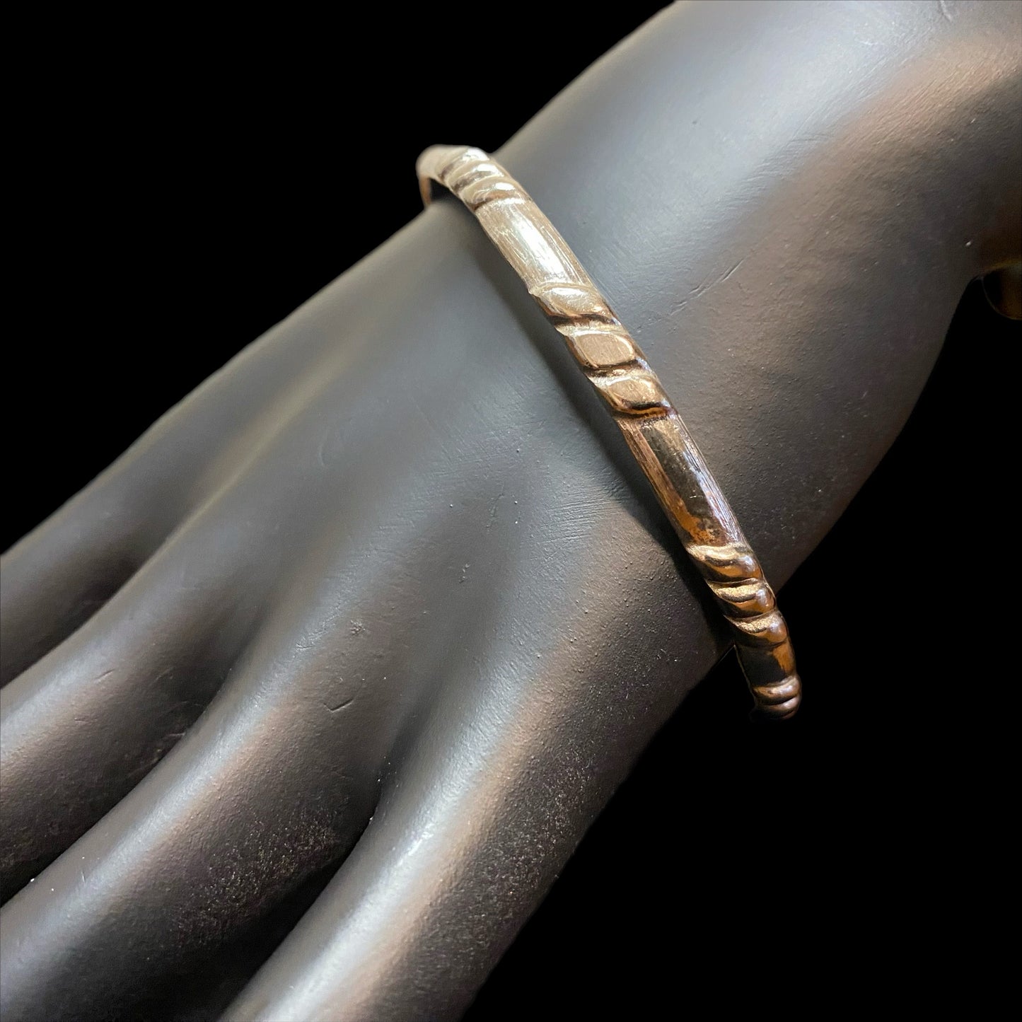 Women's Silver Look Fashion Bangle Bracelet
