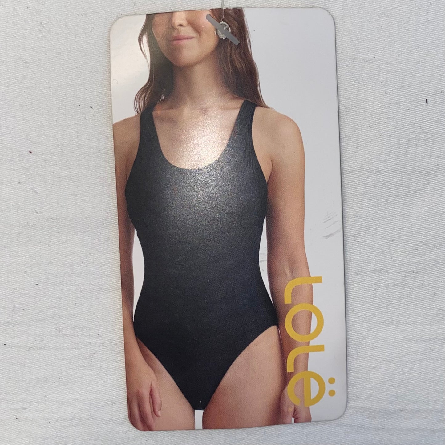 NWT Lole Women's 1 Piece Swimsuit Black Size 16
