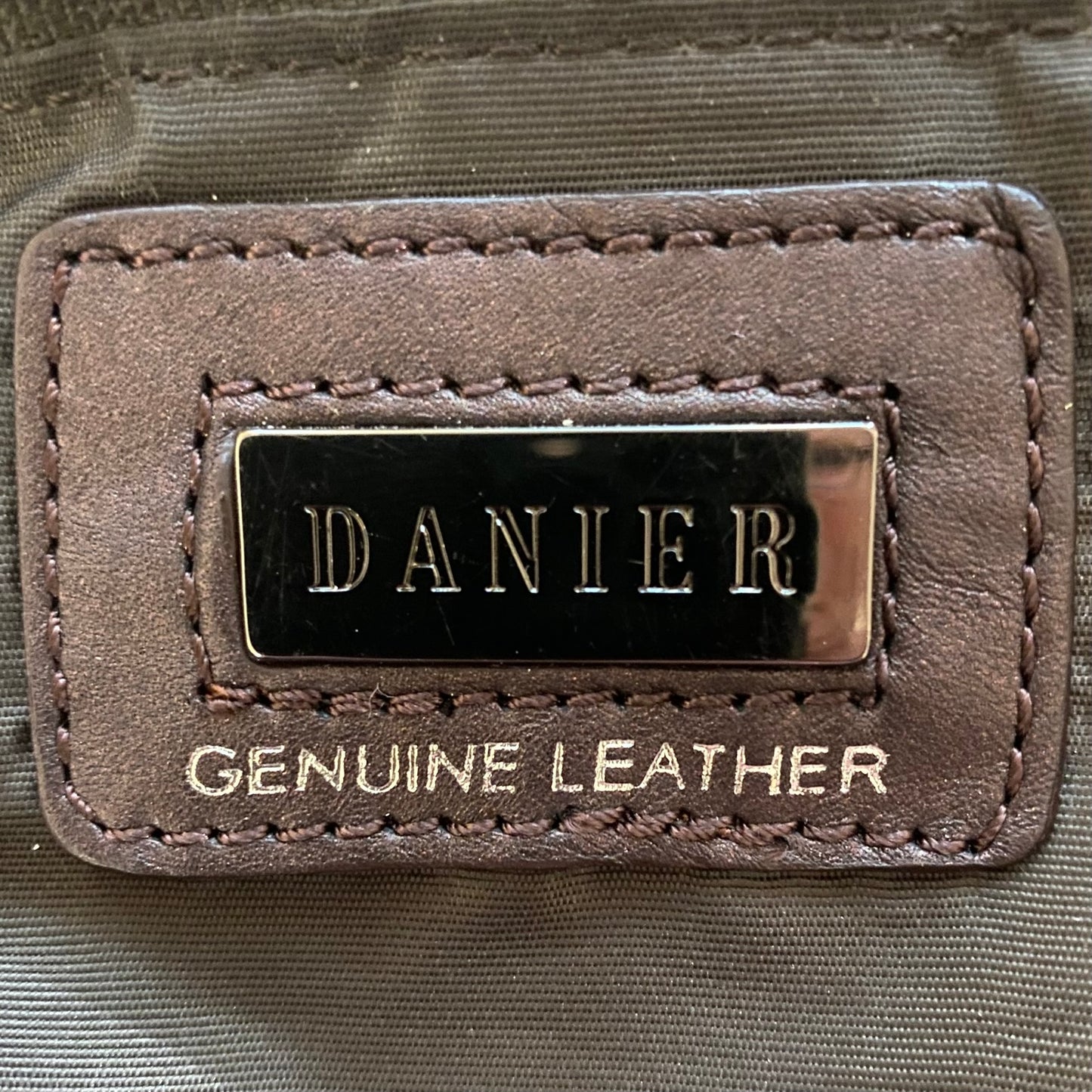 Danier Women's Leather Shoulder Bag Brown/Bronze