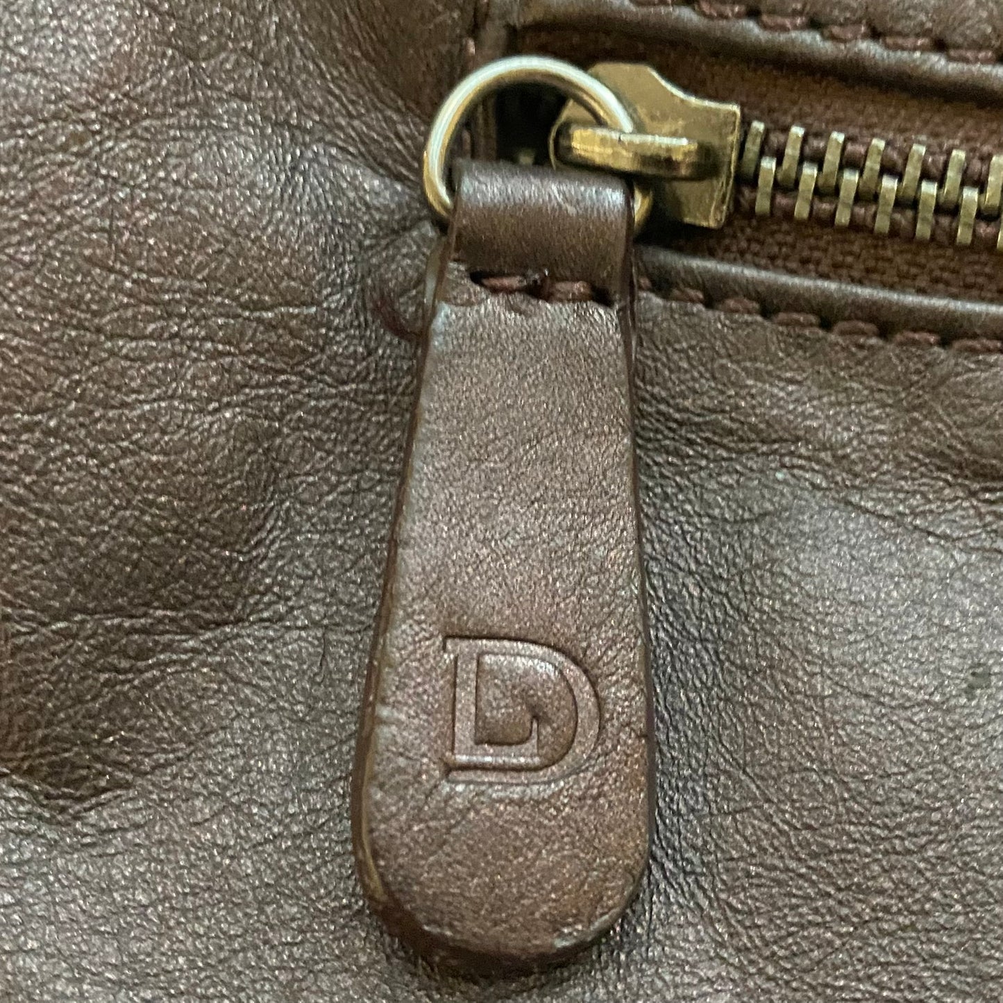 Danier Women's Leather Shoulder Bag Brown/Bronze