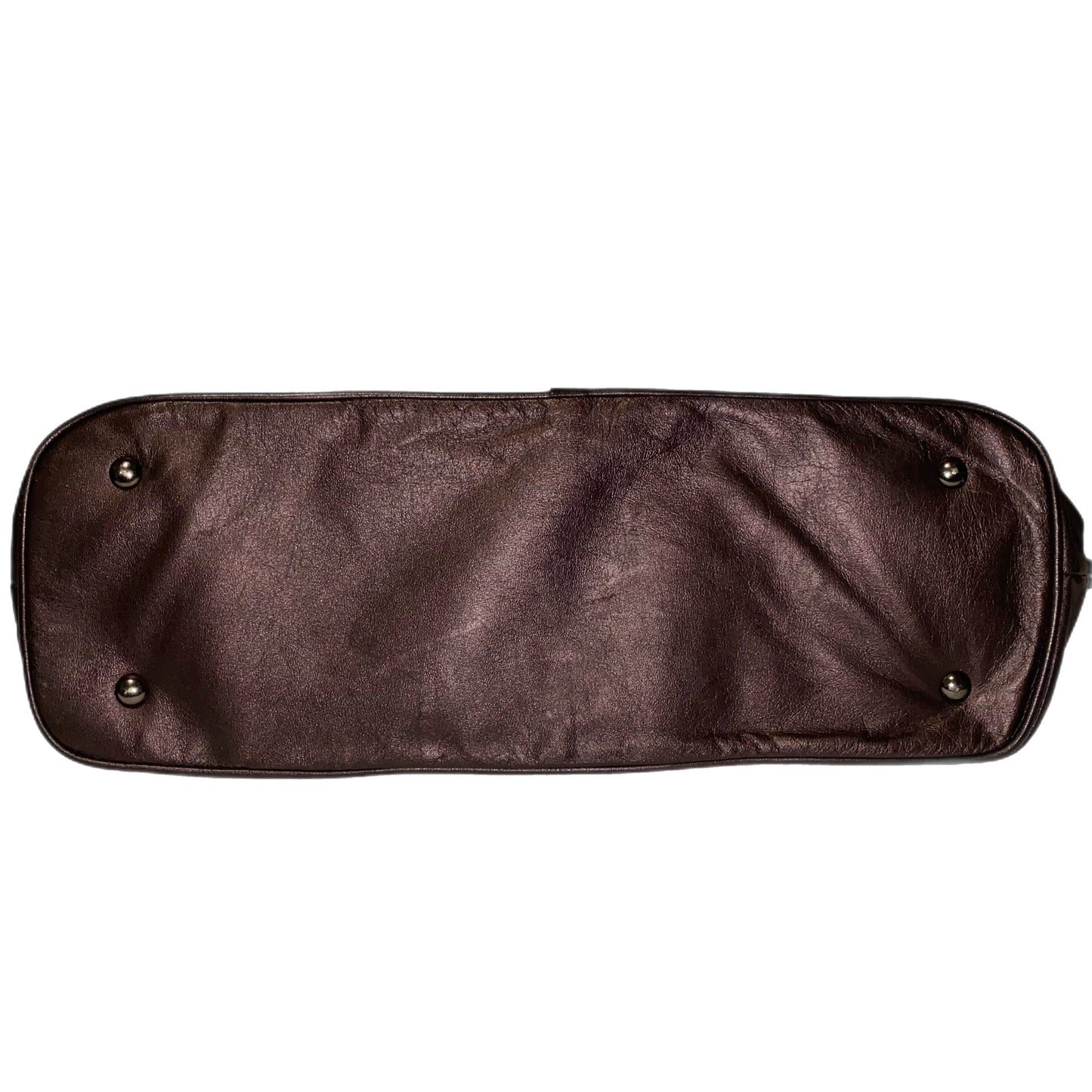 Danier Women's Leather Shoulder Bag Brown/Bronze