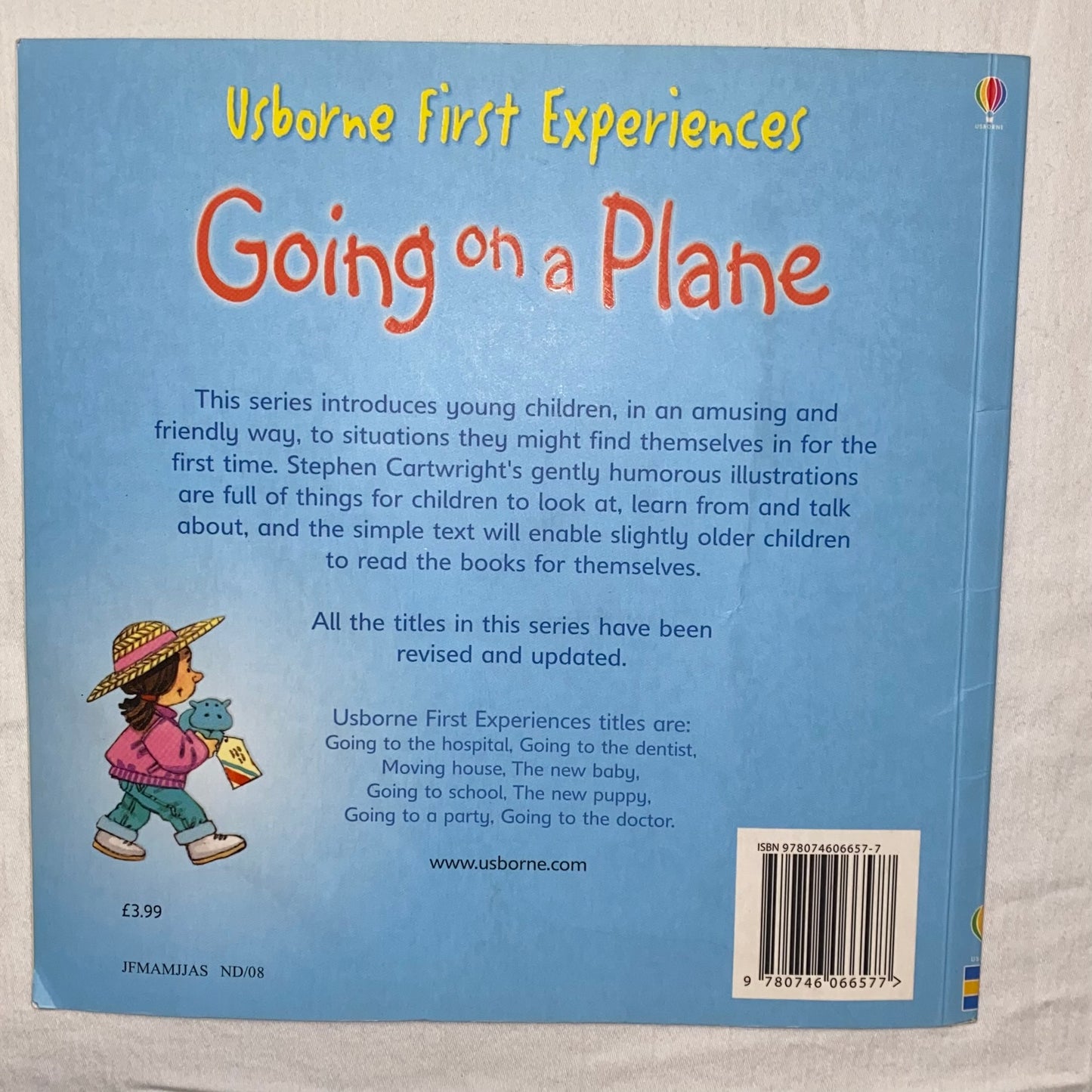 Going On A Plane An Usborne First Experiences Book