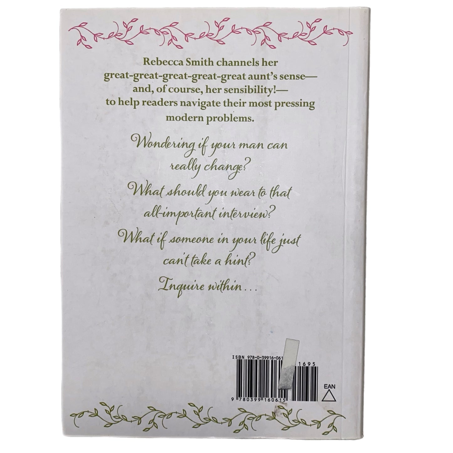 Miss Jane Austen's Guide To Modern Life's Dilemmas By Rebecca Smith