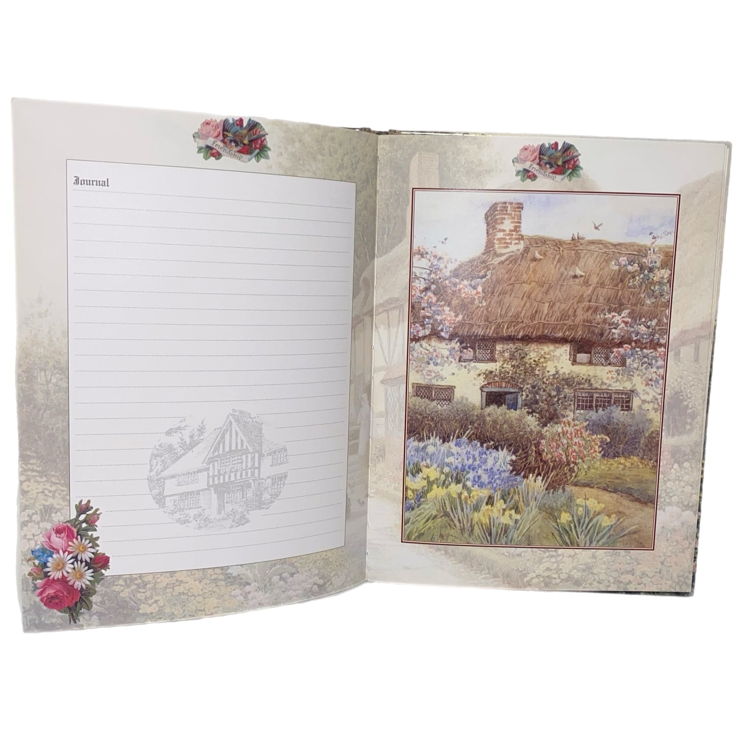 A Treasury of Country Cottages Journal