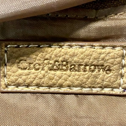 Croft & Barrow Shoulder Bag Bronze Faux Leather